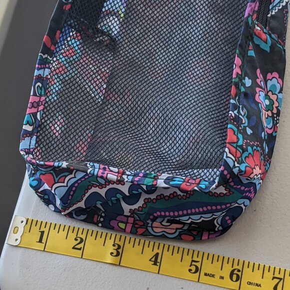 NWT Vera Bradley packing cubes, set of 3, mesh with zipper, 3 different sizes - Picture 13 of 14